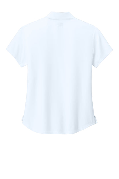 Custom Embroidered New Era Polos/Knits in White