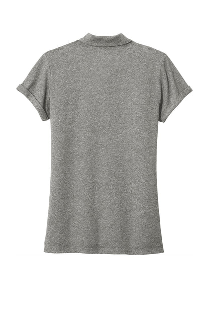 Custom Embroidered New Era Polos/Knits in Shadow Grey Twist