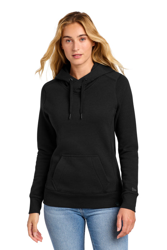 Custom Embroidered New Era Sweatshirts/Fleece in Black