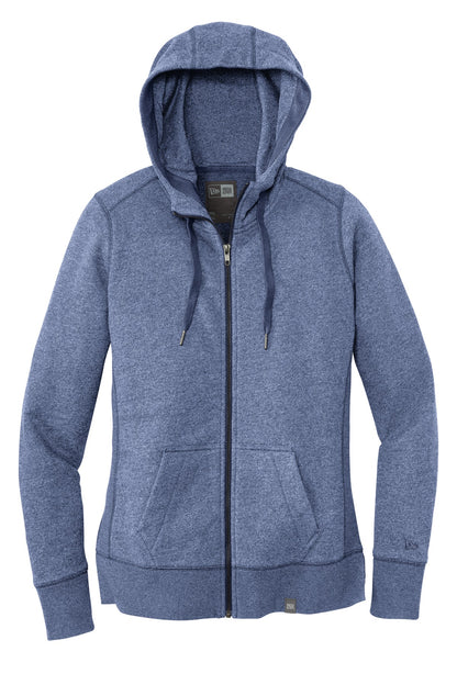 New Era  Women's French Terry Full-Zip Hoodie. LNEA502