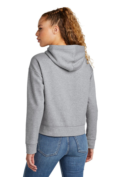 Custom Embroidered New Era Women's Comeback Fleece Pullover Hoodie LNEA550,Athletic Heather