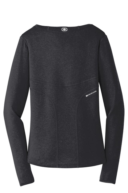 OGIO Women's Long Sleeve Pulse Crew. LOE321