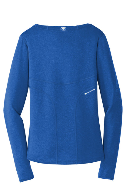 OGIO Women's Long Sleeve Pulse Crew. LOE321