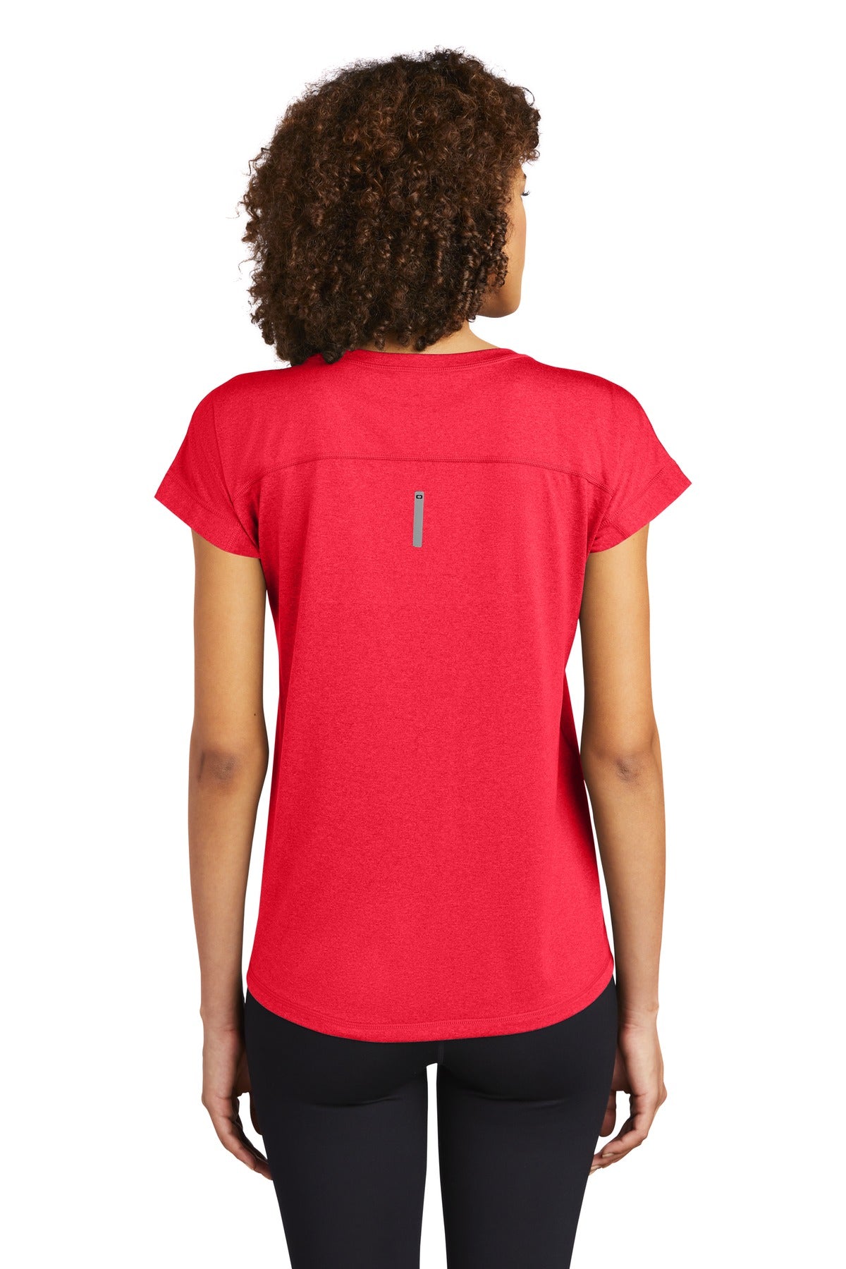 Custom Embroidered OGIO  Women's Pulse Dolman Tee LOE324,Pink Rogue