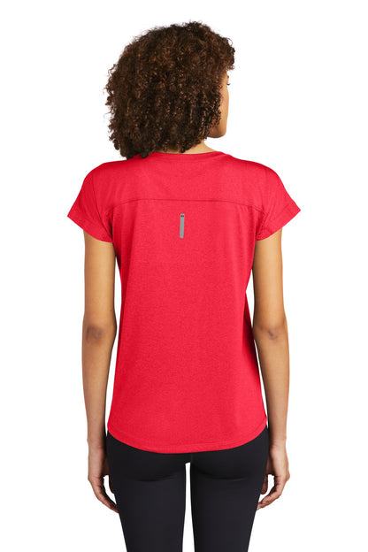 Custom Embroidered OGIO  Women's Pulse Dolman Tee LOE324,Pink Rogue