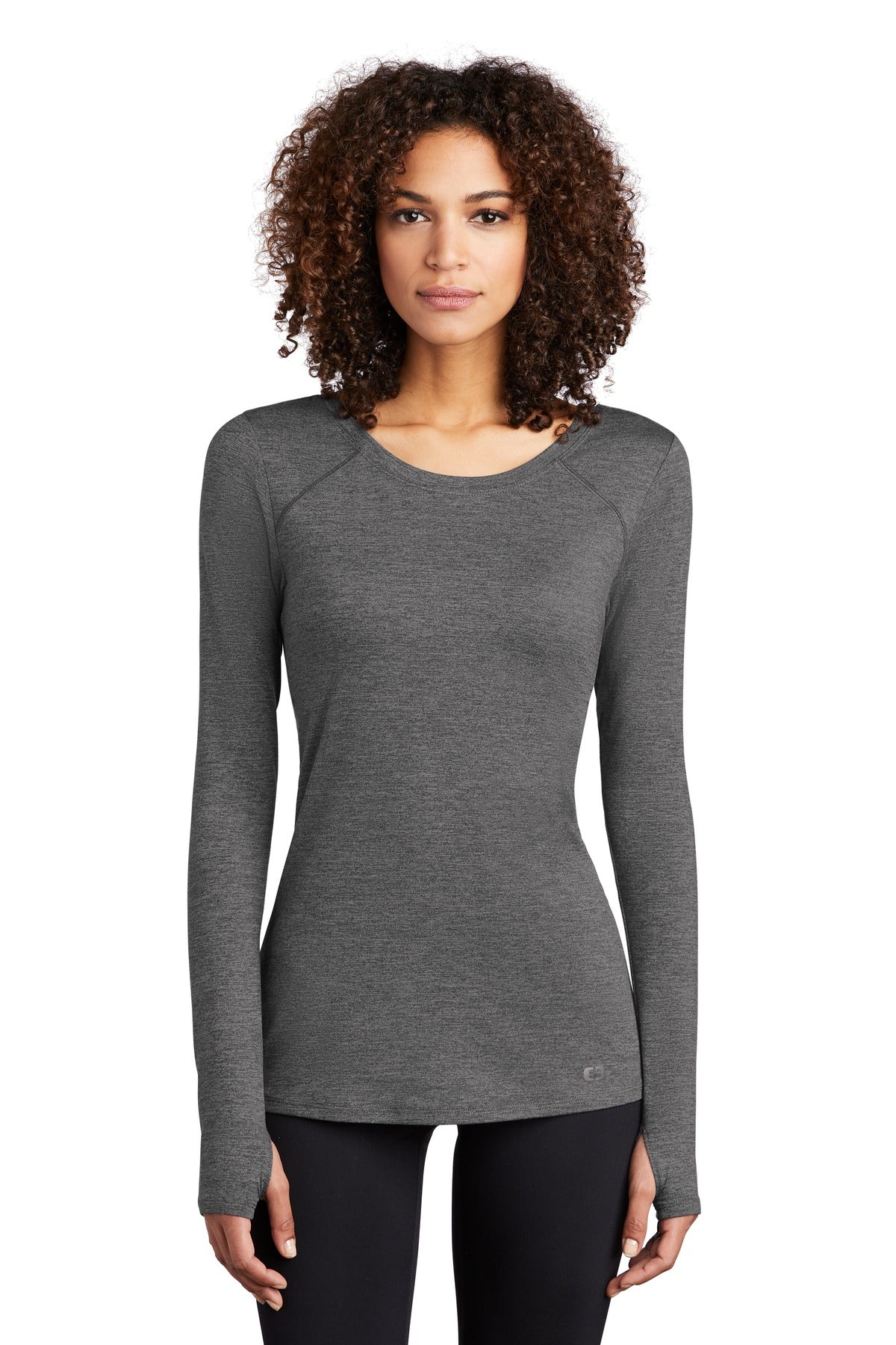 Custom Embroidered OGIO T-Shirts  in Gear Grey Heather