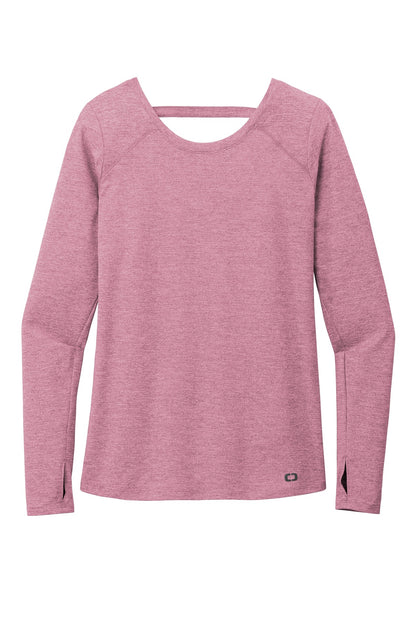 Custom Embroidered OGIO T-Shirts  in Lilac Heather