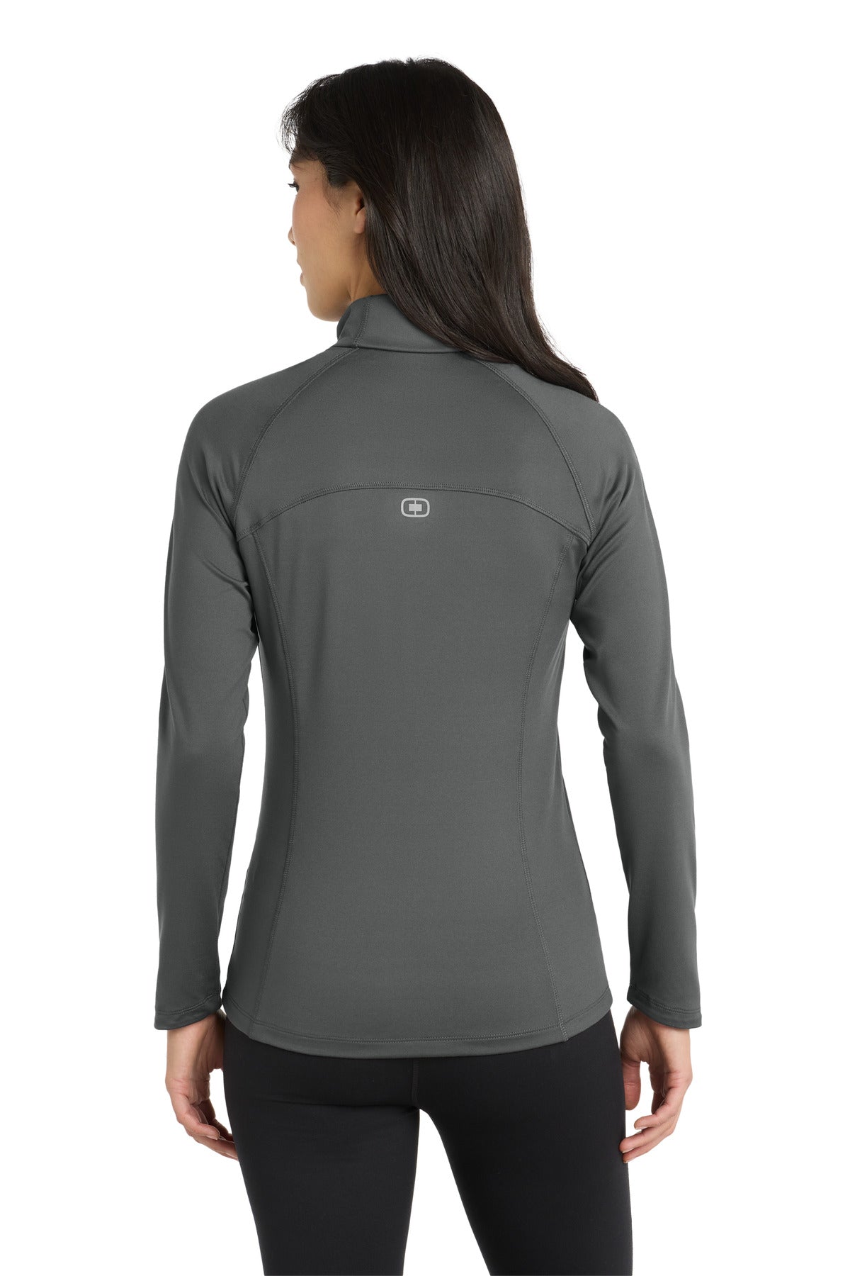 Custom Embroidered OGIO Women's Radius Full-Zip. LOE551,Gear Grey