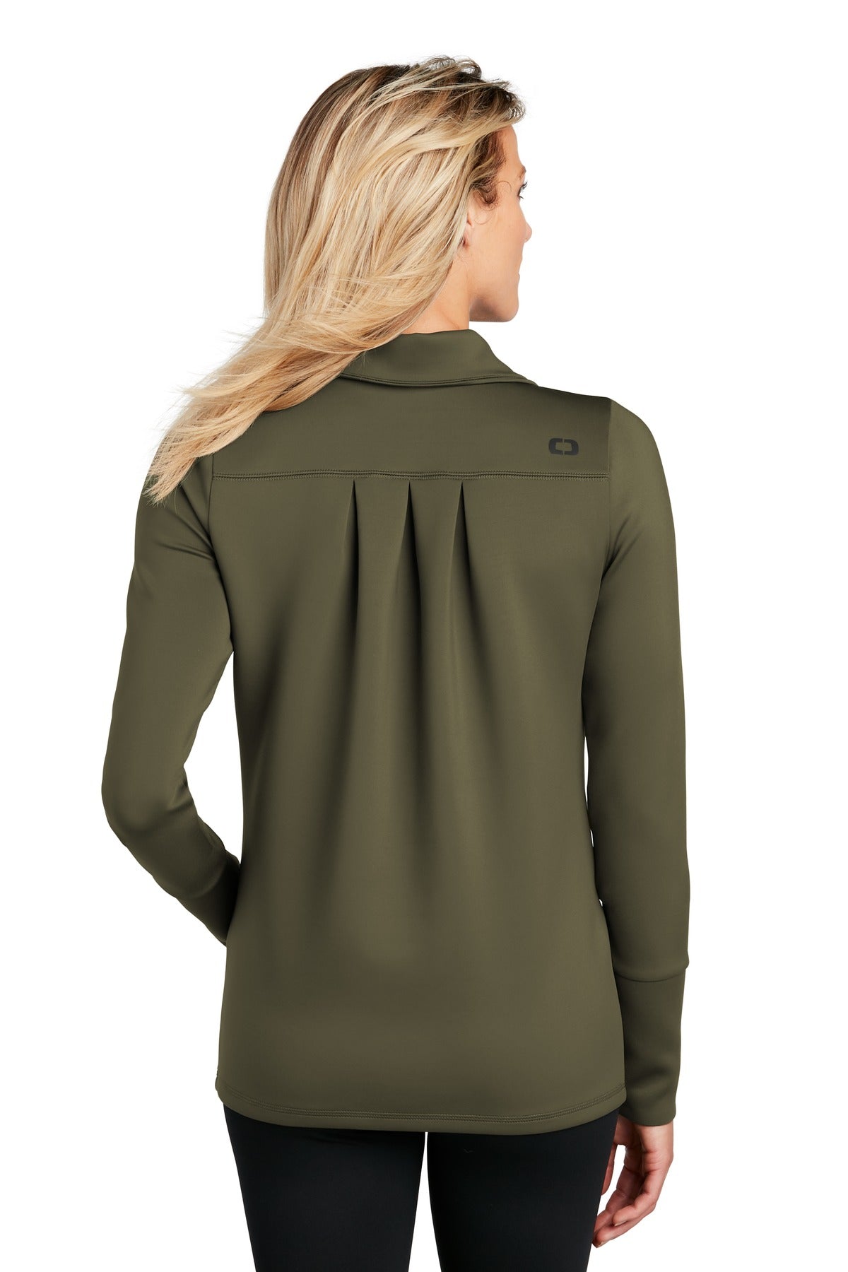 Custom Embroidered OGIO  Women's Modern Performance Full-Zip. LOE703,Deep Olive