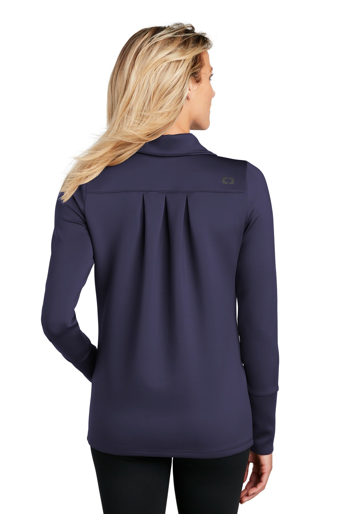 Custom Embroidered OGIO  Women's Modern Performance Full-Zip. LOE703,Navy