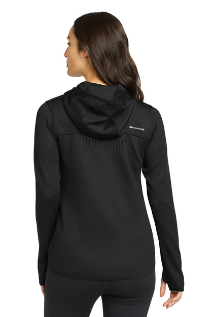 Custom Embroidered OGIO  Women's Stealth Full-Zip Jacket. LOE728,Blacktop
