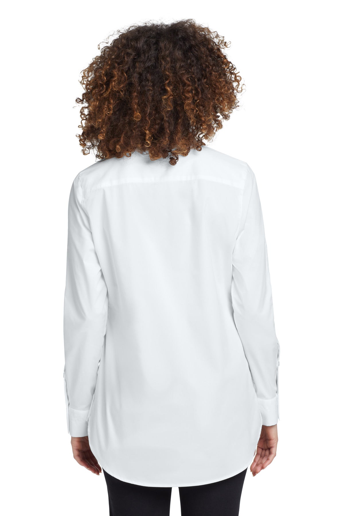 Custom Embroidered OGIO  Women's Commuter Woven Tunic. LOG1002,White