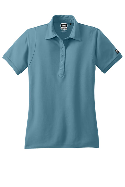 Custom Embroidered OGIO Polos/Knits in Blue Mist