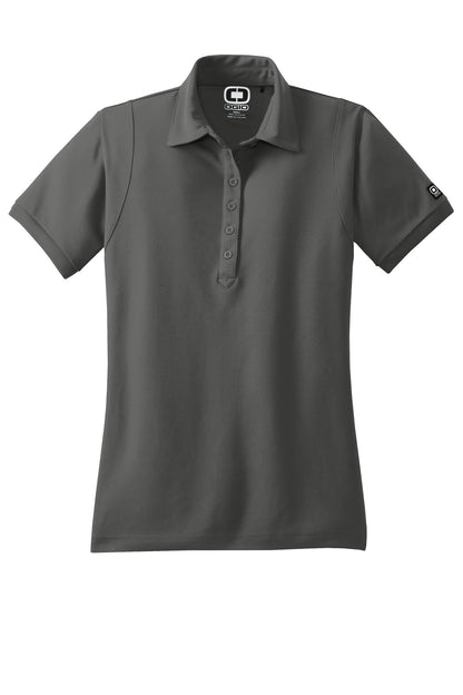 Custom Embroidered OGIO Polos/Knits in Diesel Grey
