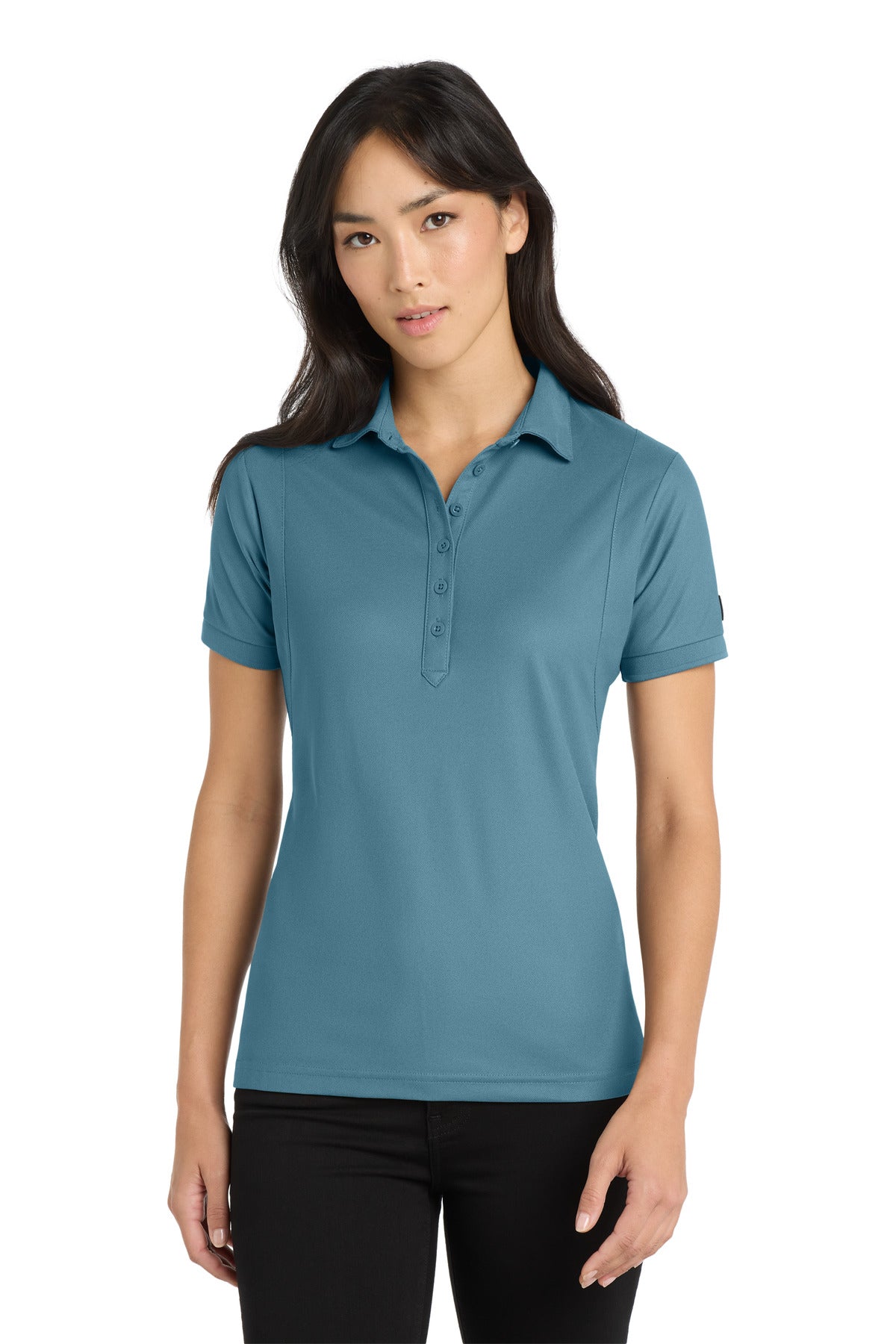 Custom Embroidered OGIO Polos/Knits in Blue Mist