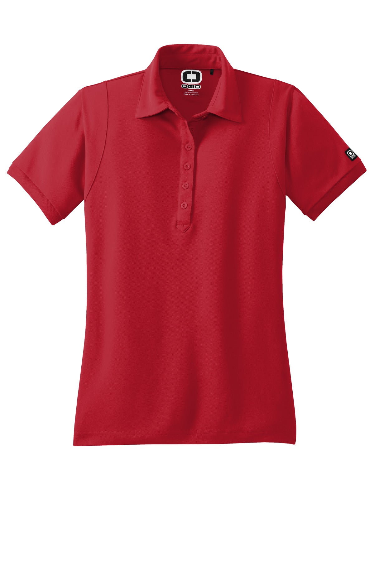 Custom Embroidered OGIO Polos/Knits in Signal Red