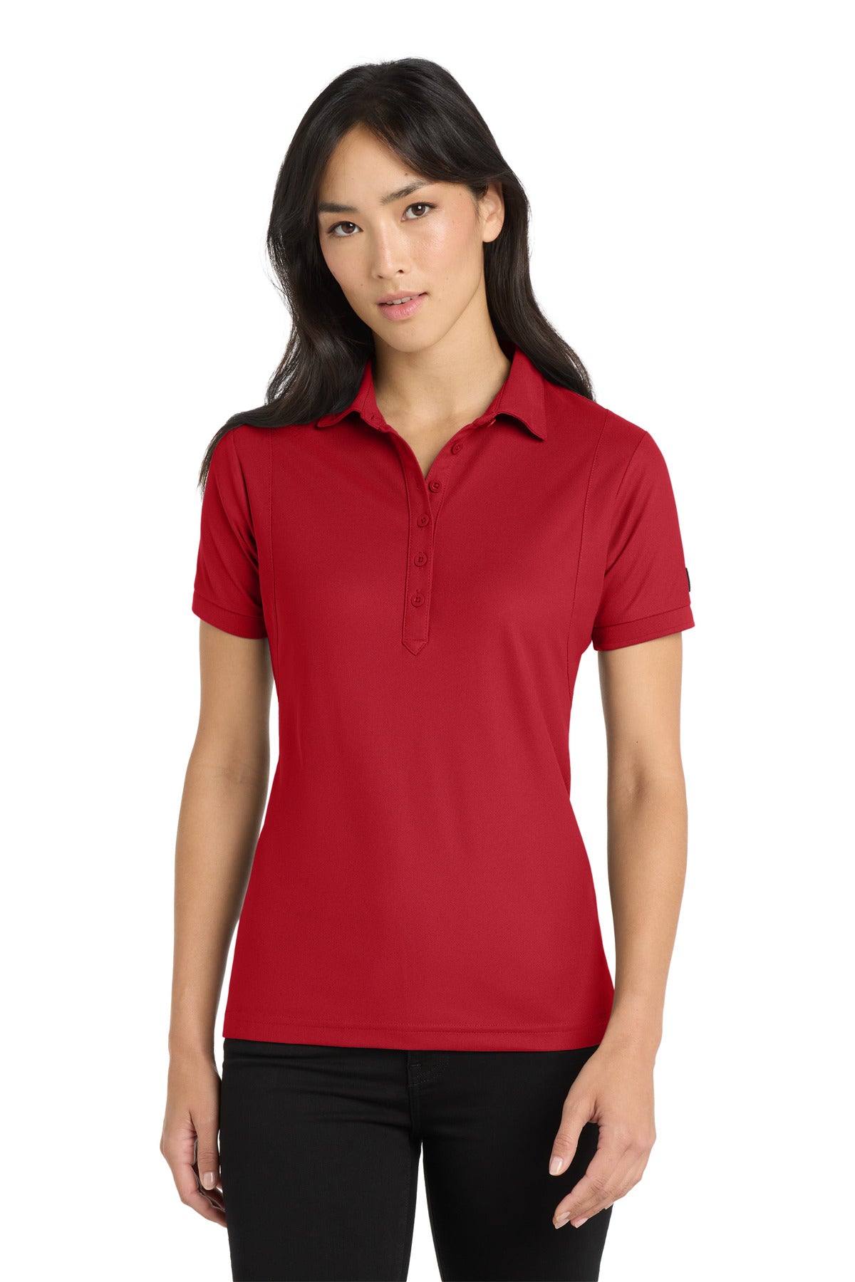 Custom Embroidered OGIO Polos/Knits in Signal Red