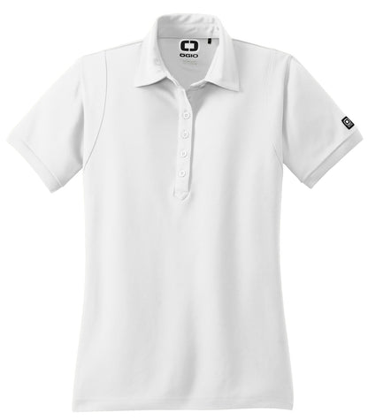 Custom Embroidered OGIO Polos/Knits in Bright White