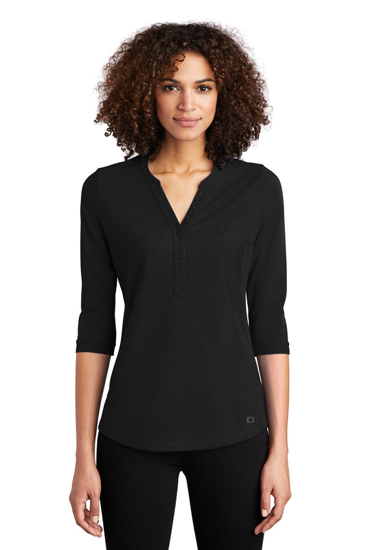 OGIO Women's Jewel Henley LOG104