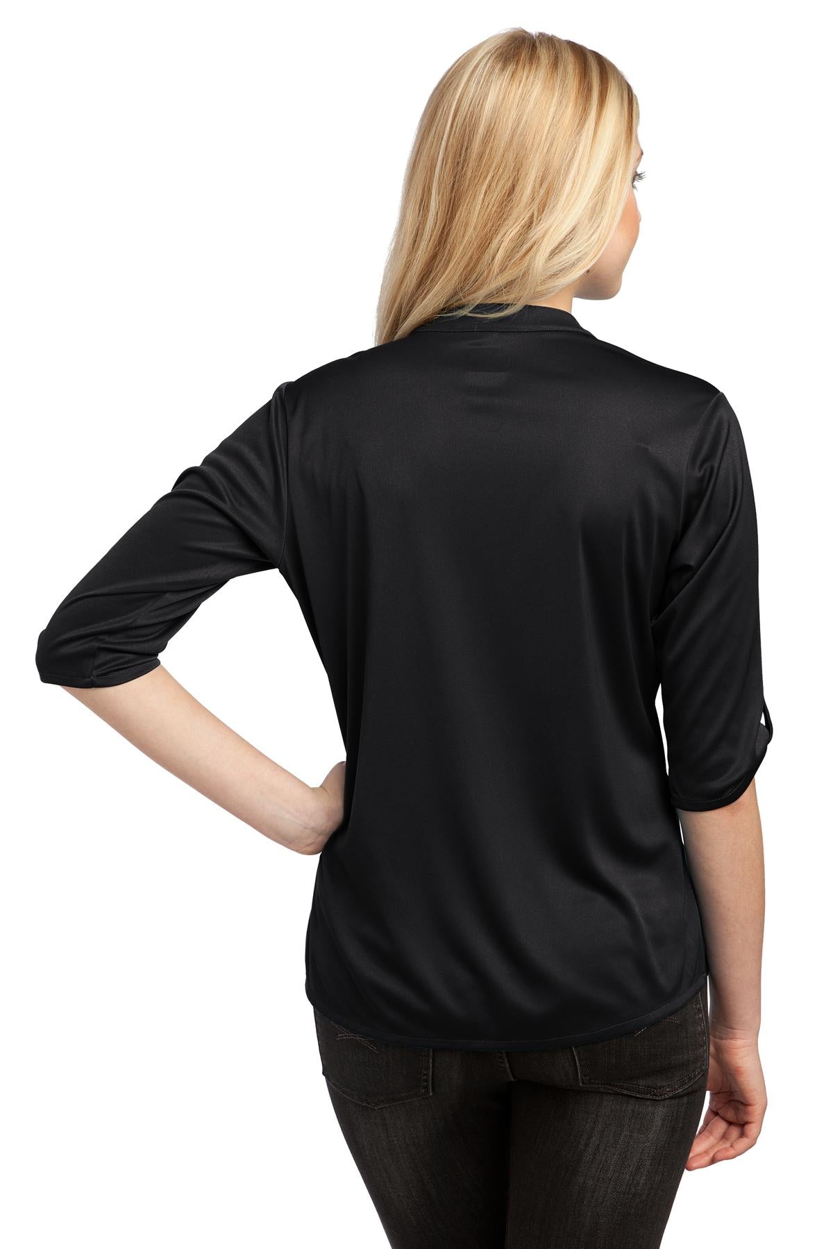 Custom Embroidered OGIO - Crush Henley. LOG111,Blacktop
