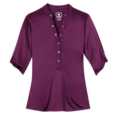 Custom Embroidered OGIO Polos/Knits in Purple Luxe