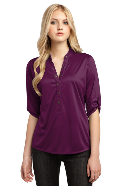 Custom Embroidered OGIO Polos/Knits in Purple Luxe