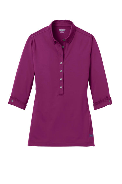 Custom Embroidered OGIO Polos/Knits in Berry Burst