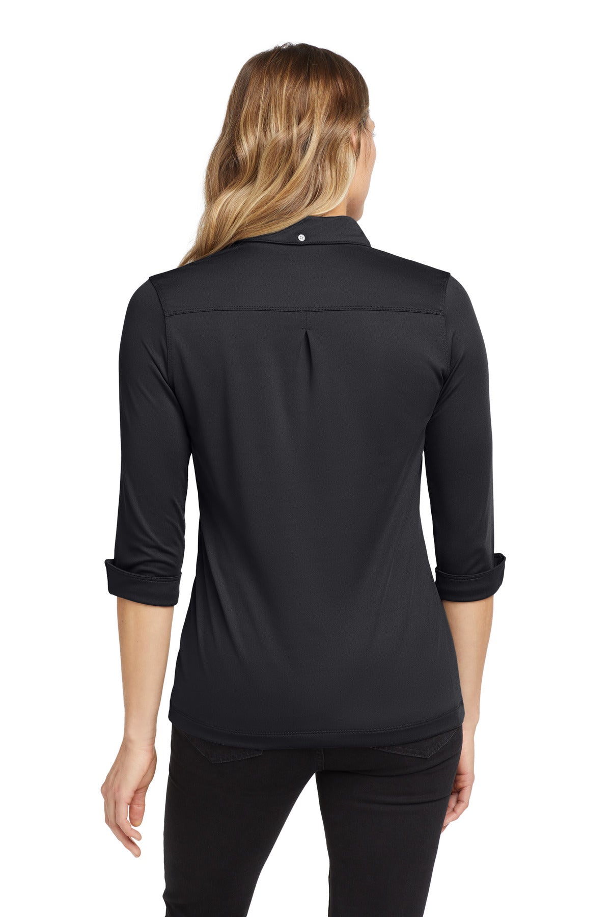 Custom Embroidered OGIO Polos/Knits in Blacktop