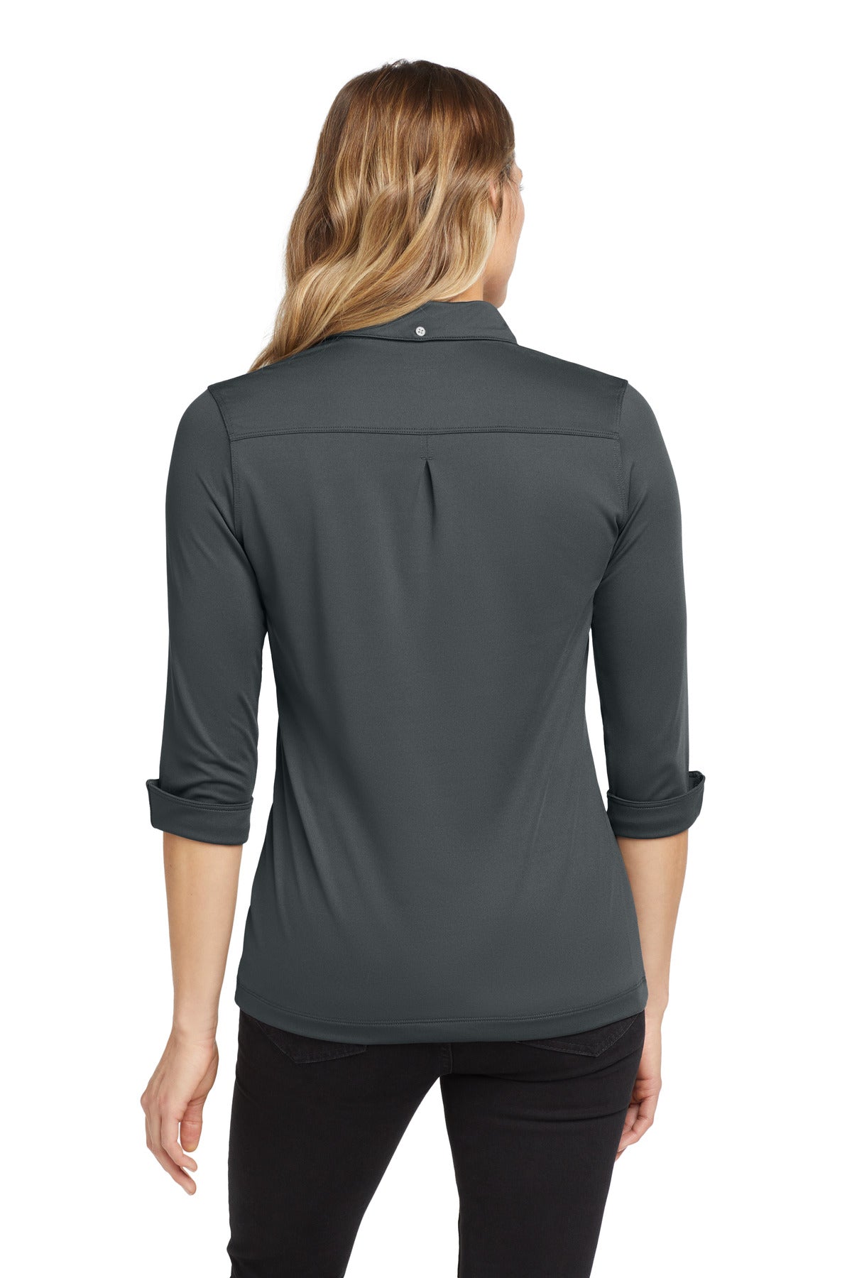 Custom Embroidered OGIO Polos/Knits in Diesel Grey