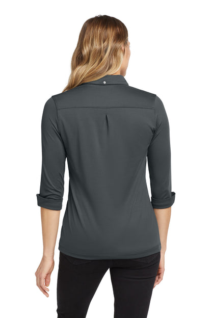 Custom Embroidered OGIO Polos/Knits in Diesel Grey