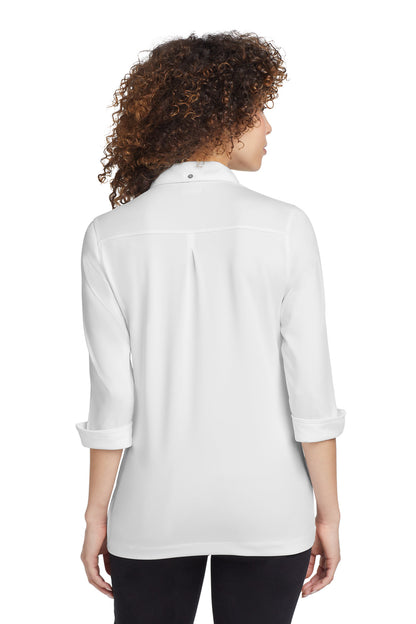 Custom Embroidered OGIO Polos/Knits in White
