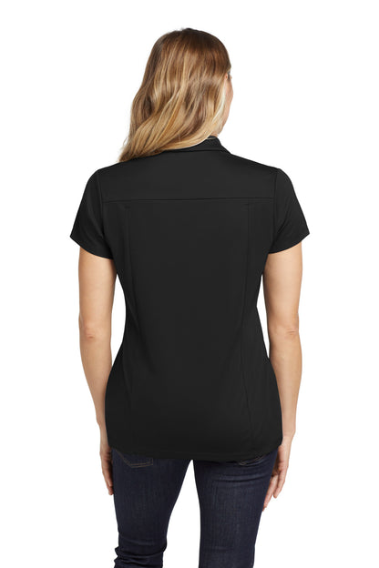 Custom Embroidered OGIO Women's Framework Polo. LOG125,Blacktop
