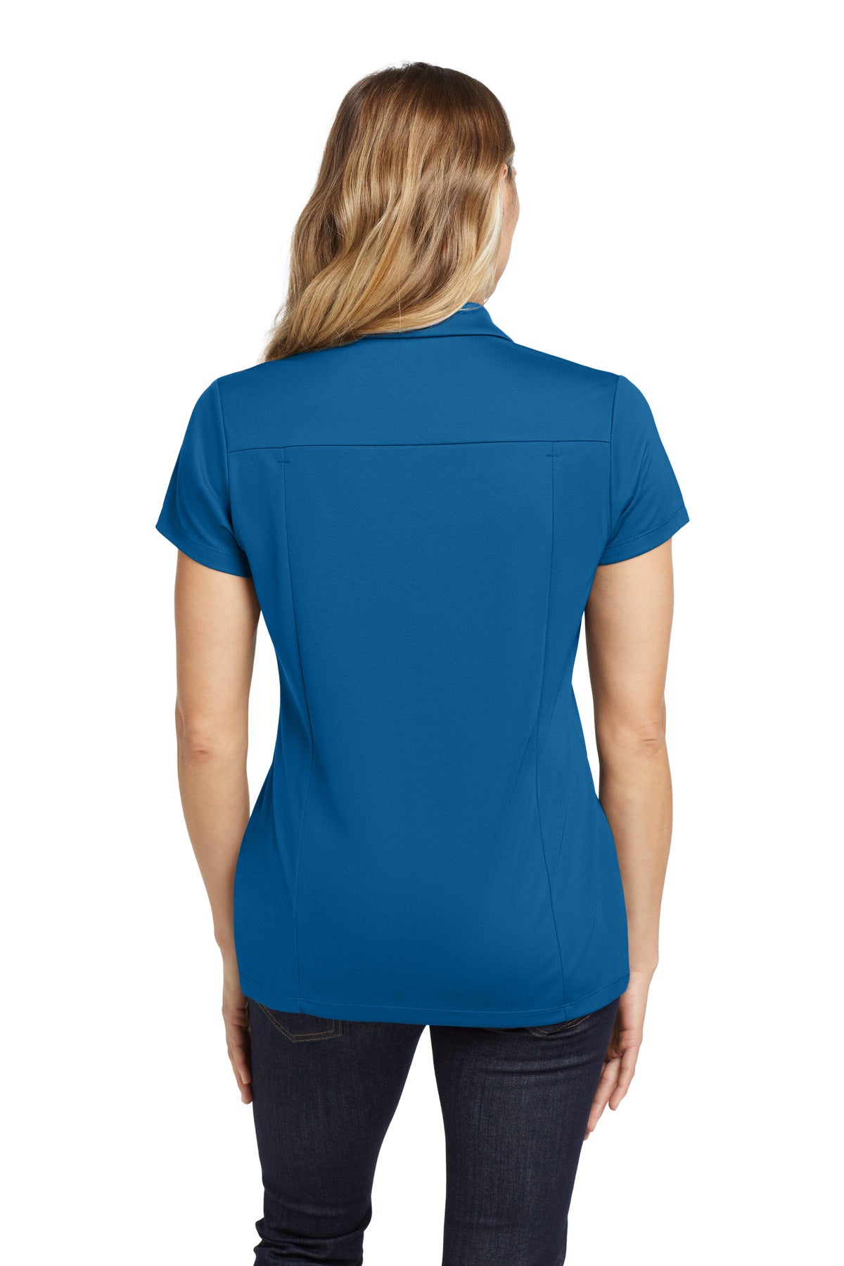 Custom Embroidered OGIO Women's Framework Polo. LOG125,Bolt Blue