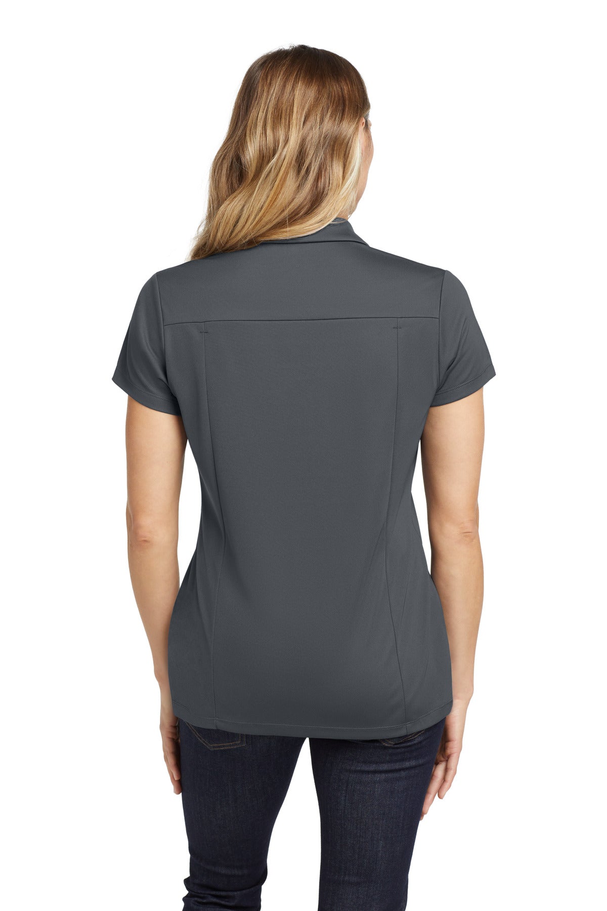 Custom Embroidered OGIO Women's Framework Polo. LOG125,Diesel Grey