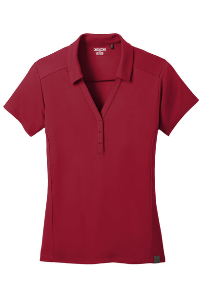 Custom Embroidered OGIO Polos/Knits in Signal Red