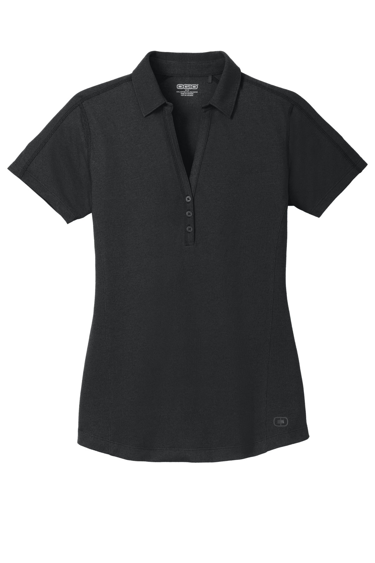 Custom Embroidered OGIO Polos/Knits in Blacktop
