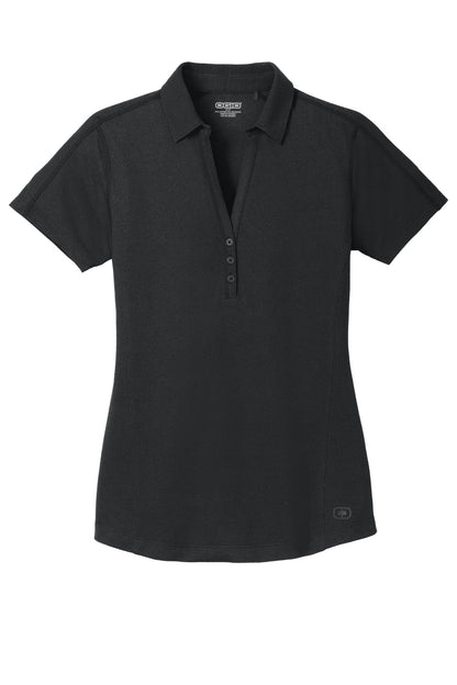 Custom Embroidered OGIO Polos/Knits in Blacktop