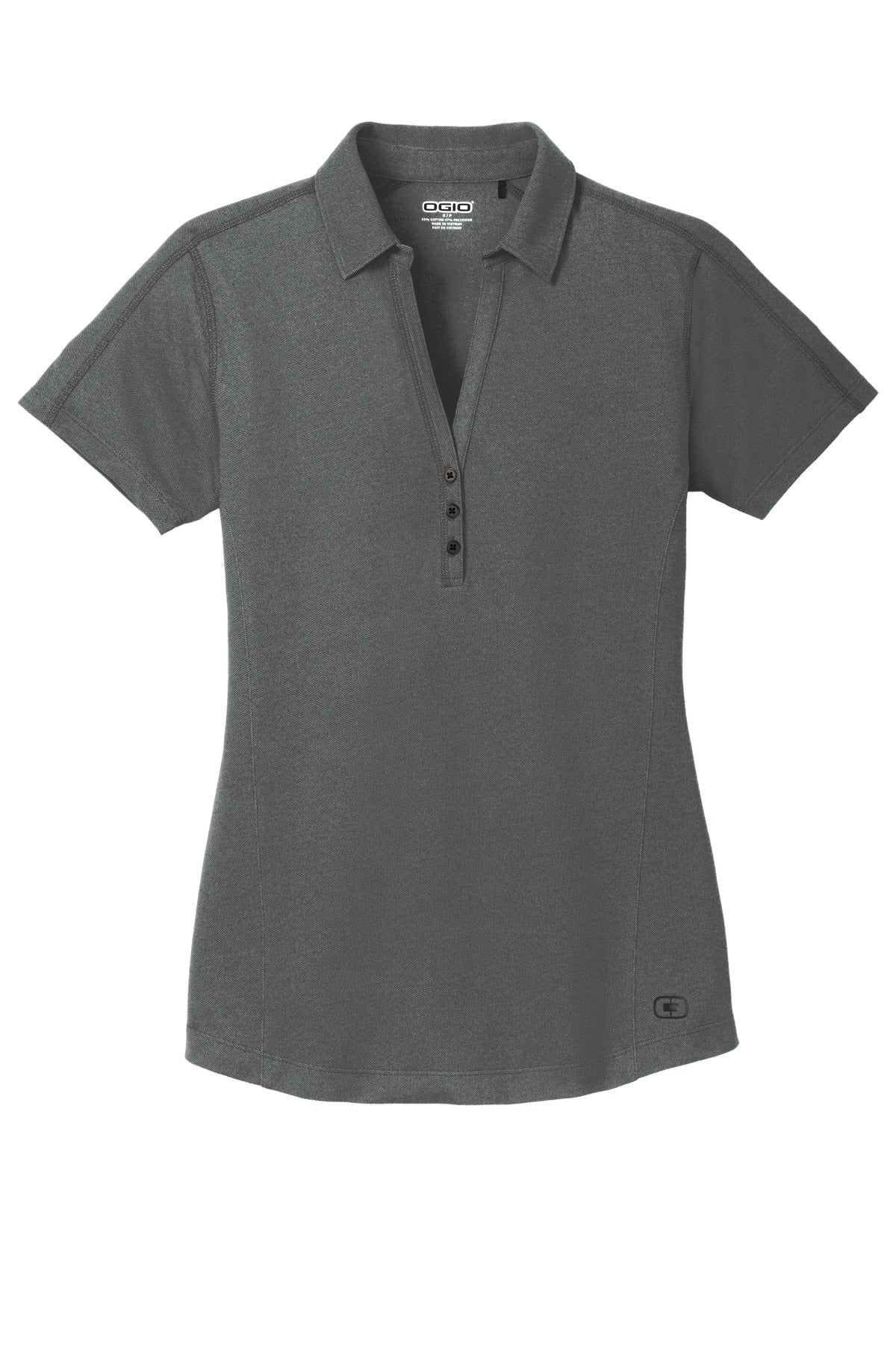 Custom Embroidered OGIO Polos/Knits in Petrol Grey