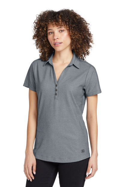 Custom Embroidered OGIO Polos/Knits in Petrol Grey