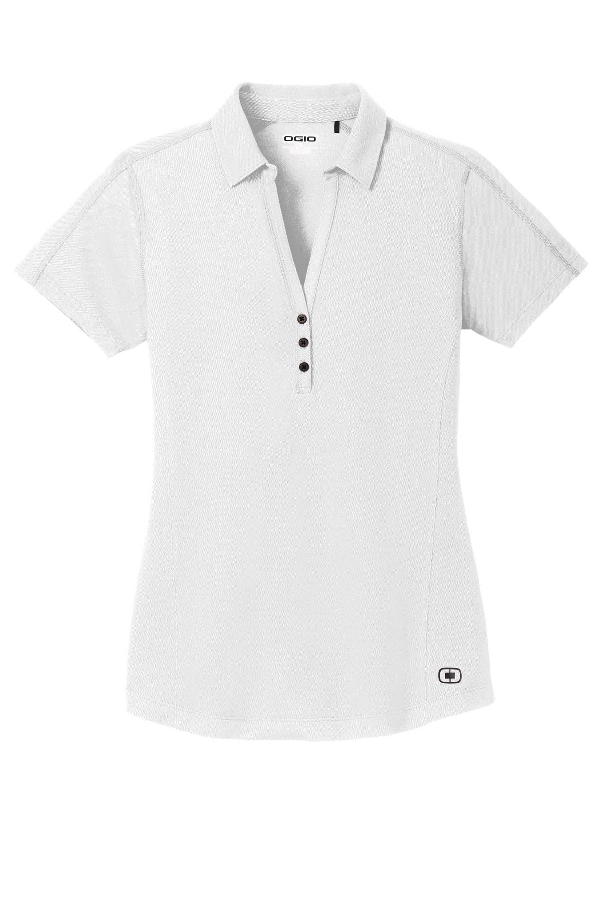 Custom Embroidered OGIO Polos/Knits in White