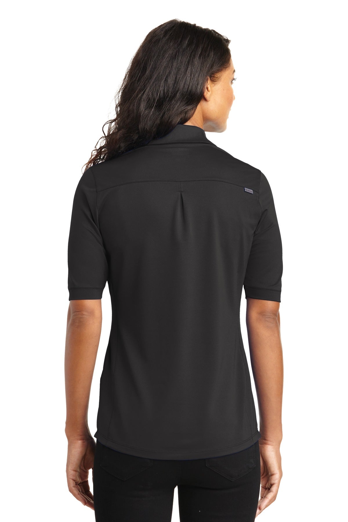 Custom Embroidered OGIO Women's Metro Polo. LOG130,Blacktop