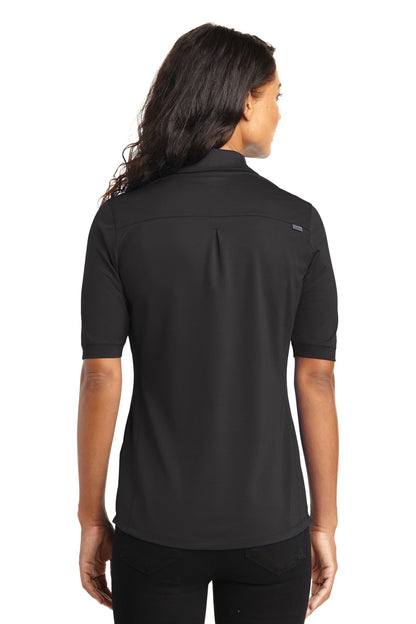 Custom Embroidered OGIO Women's Metro Polo. LOG130,Blacktop