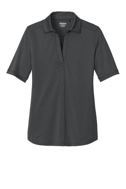 Custom Embroidered OGIO Polos/Knits in Diesel Grey