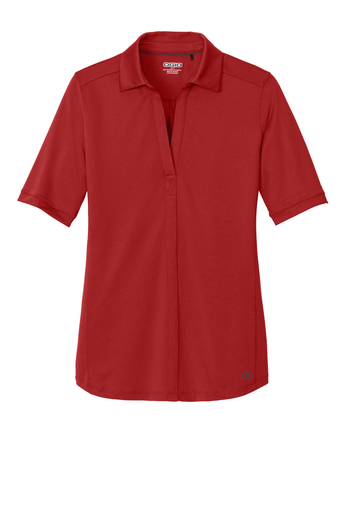 Custom Embroidered OGIO Polos/Knits in Ripped Red