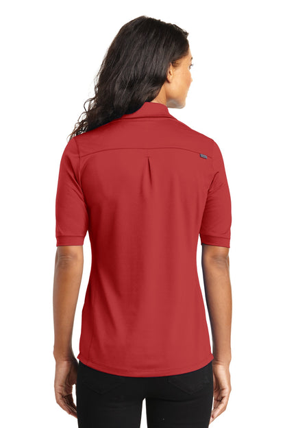 Custom Embroidered OGIO Women's Metro Polo. LOG130,Ripped Red
