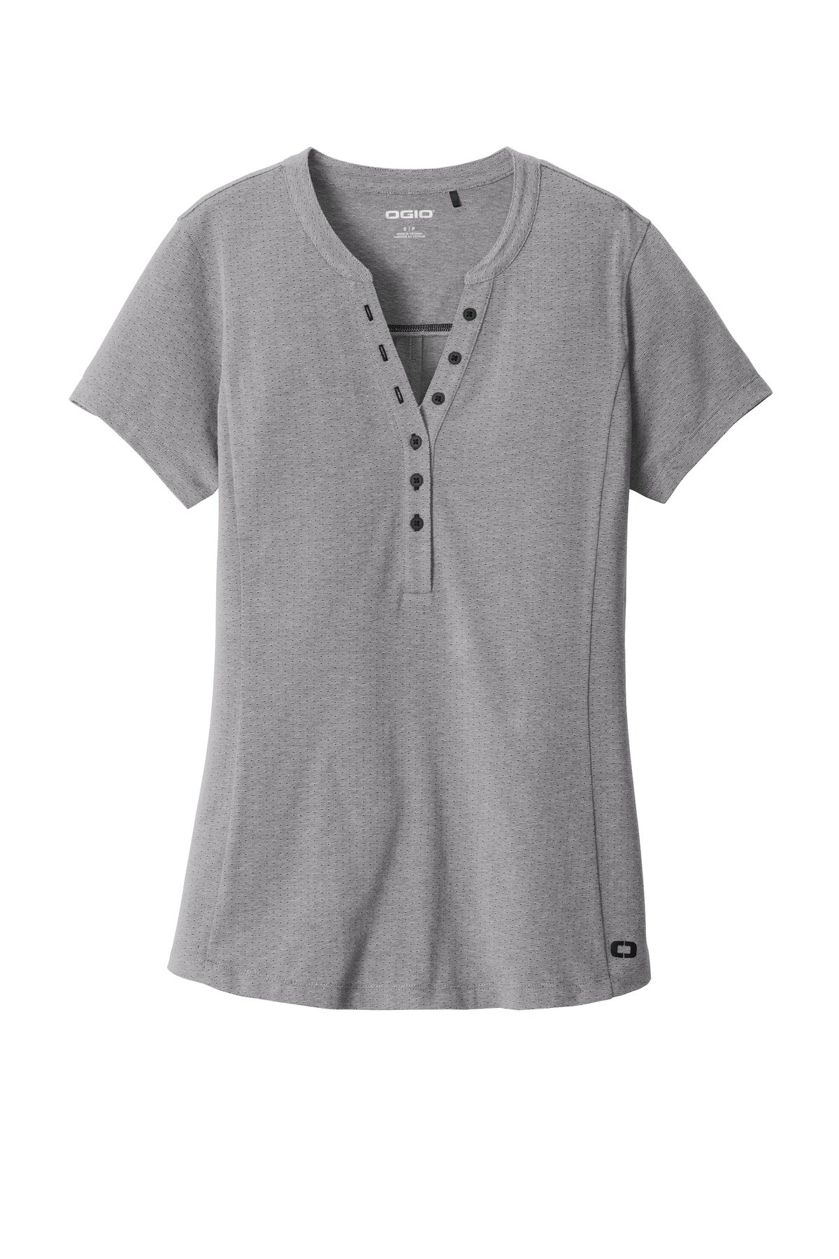 Custom Embroidered OGIO Polos/Knits in Grey Heather