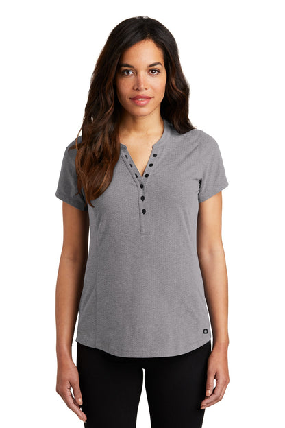Custom Embroidered OGIO Polos/Knits in Grey Heather