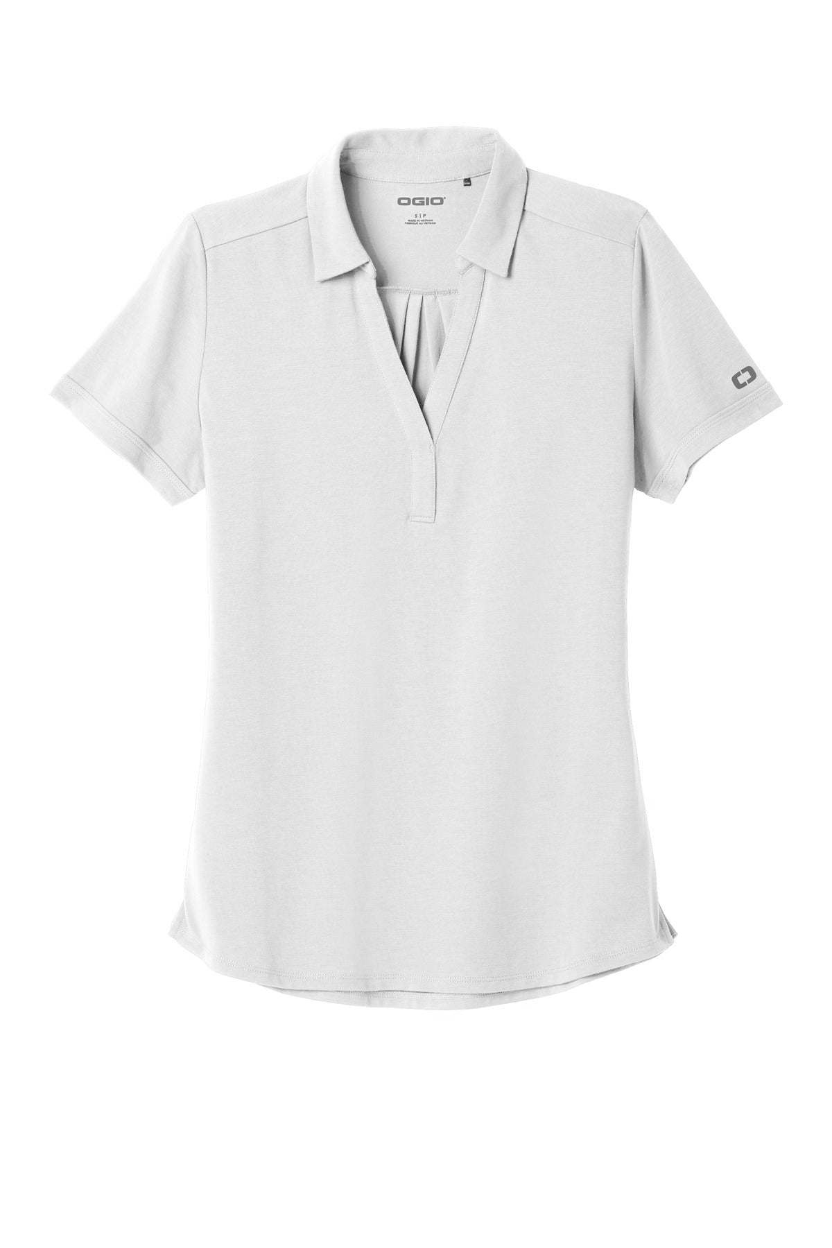 Custom Embroidered OGIO Polos/Knits in Bright White
