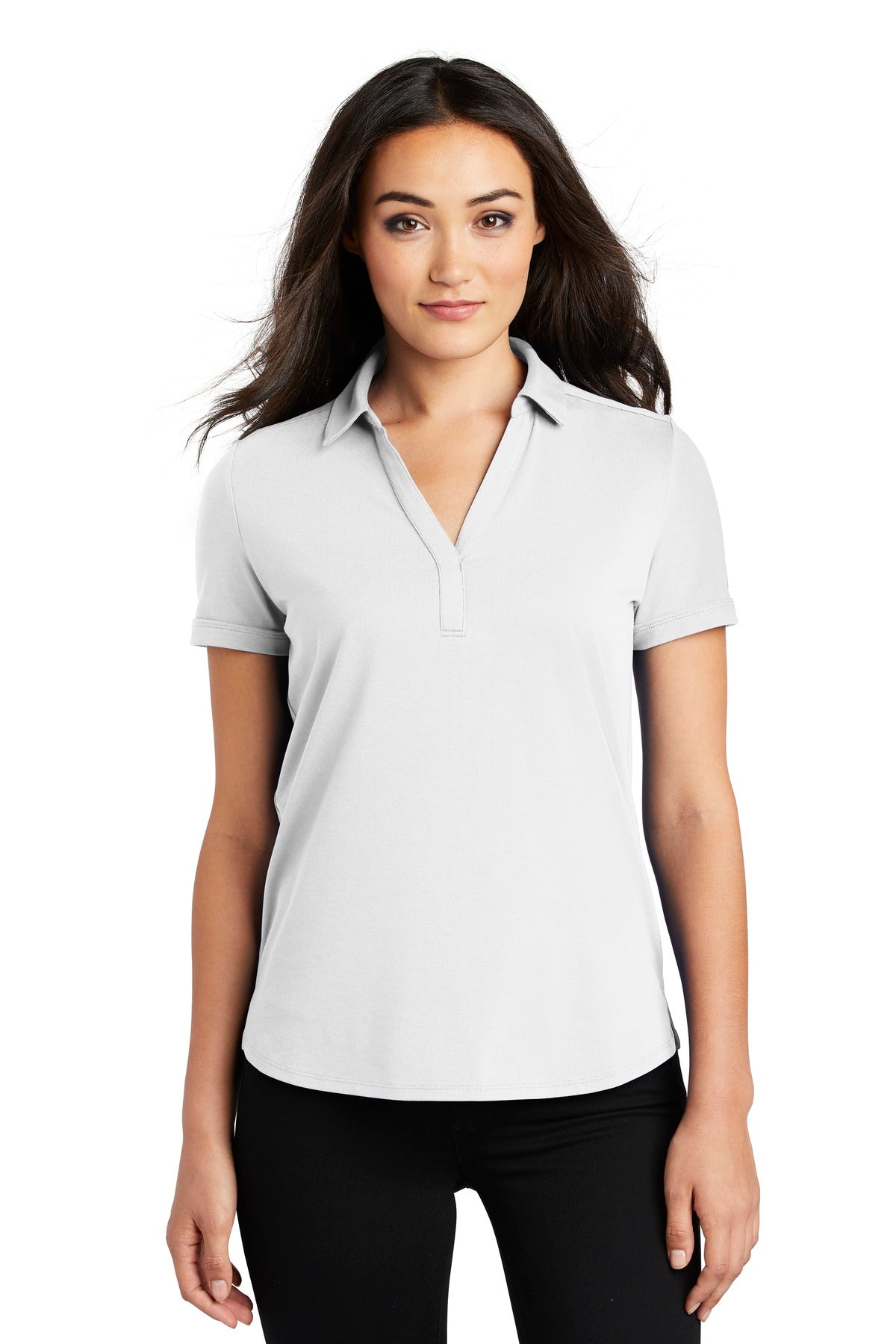 Custom Embroidered OGIO Polos/Knits in Bright White