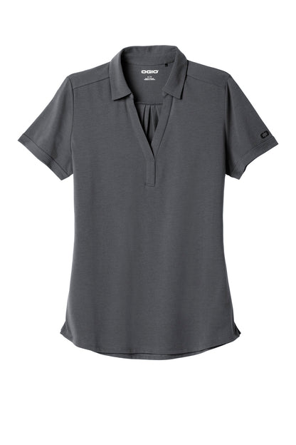 Custom Embroidered OGIO Polos/Knits in Diesel Grey